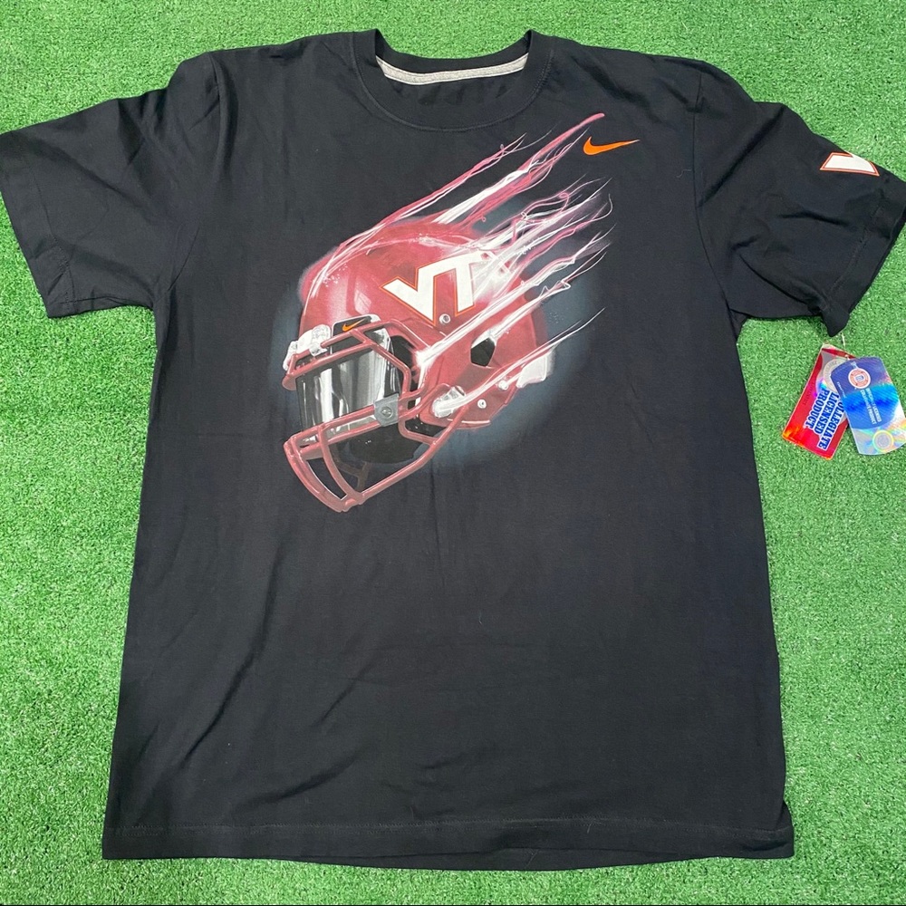 Nike Virginia Tech Hokies Football T-Shirt men’s L